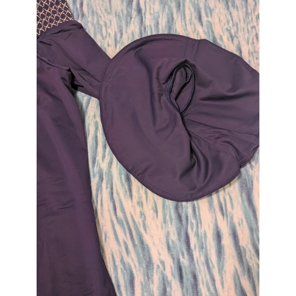 CABANA LIFE Women's Dress Beach Cover up XS Off the shoulder Tassel Navy NEW